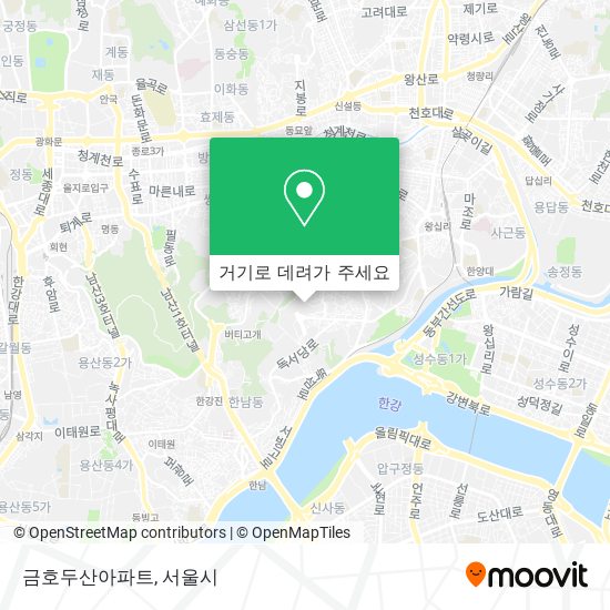 금호두산아파트 지도