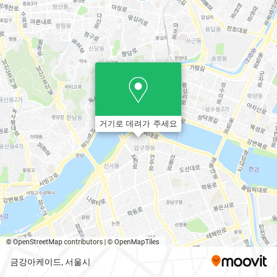 금강아케이드 지도
