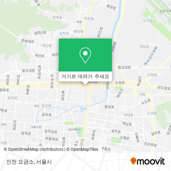 인천 요금소 지도