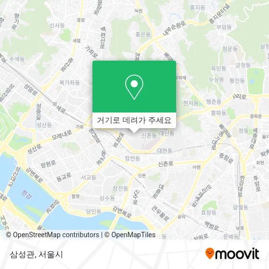 삼성관 지도