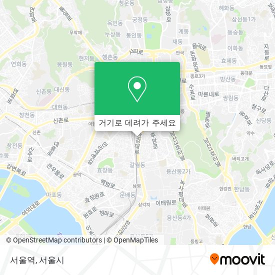 서울역 지도