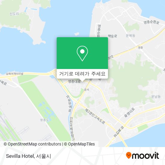 Sevilla Hotel 지도