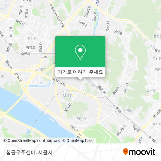 항공우주센터 지도