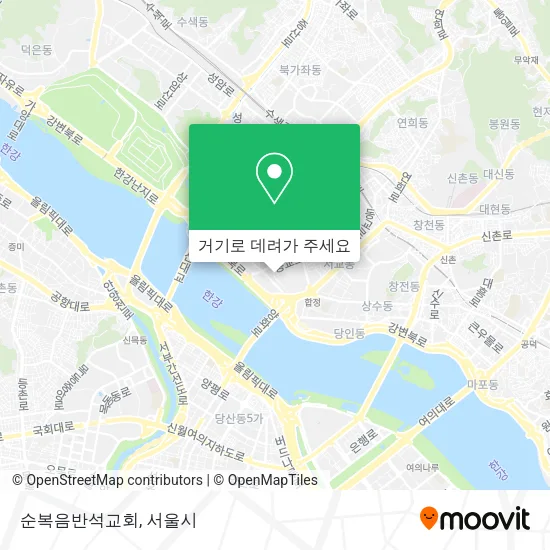 순복음반석교회 지도