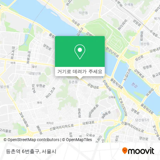 등촌역 6번출구 지도