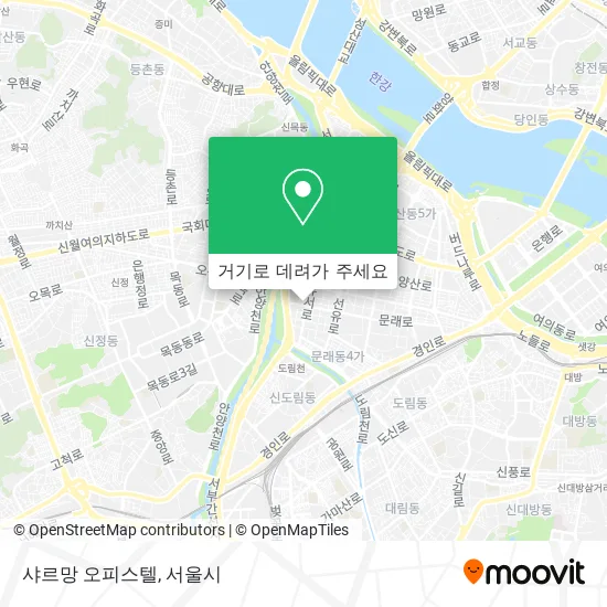 샤르망 오피스텔 지도