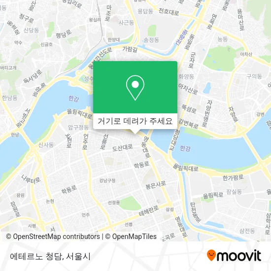 에테르노 청담 지도