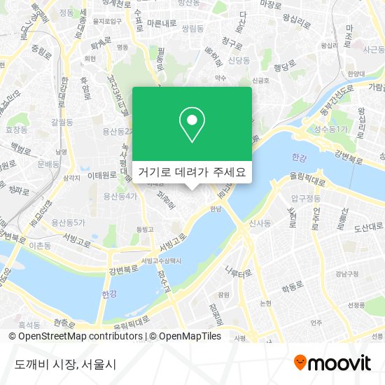 도깨비 시장 지도