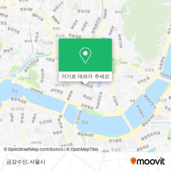 금강수산 지도