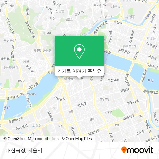 대한극장 지도