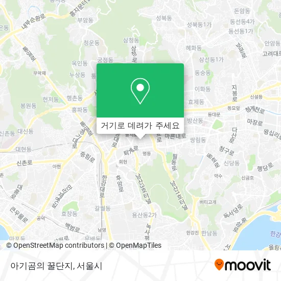 아기곰의 꿀단지 지도