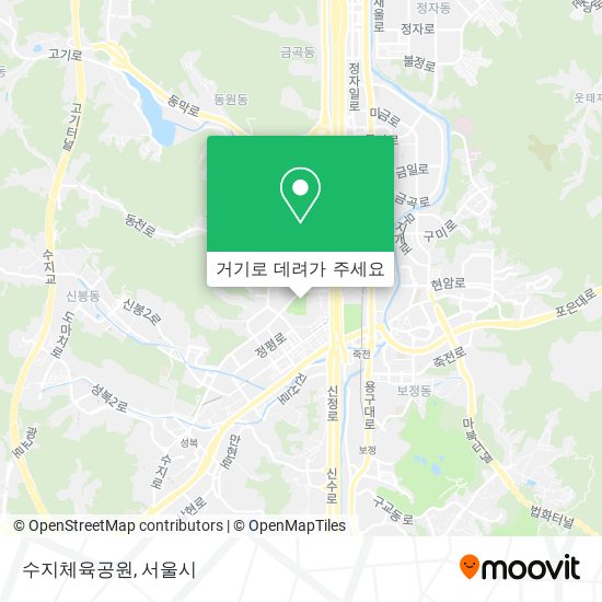 수지체육공원 지도