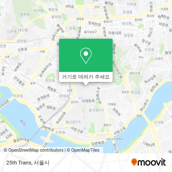 25th Trans 지도