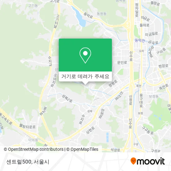 센트럴500 지도