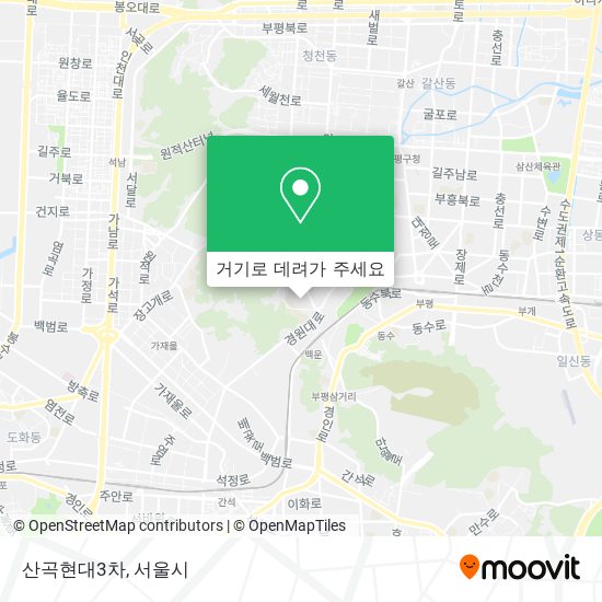 산곡현대3차 지도