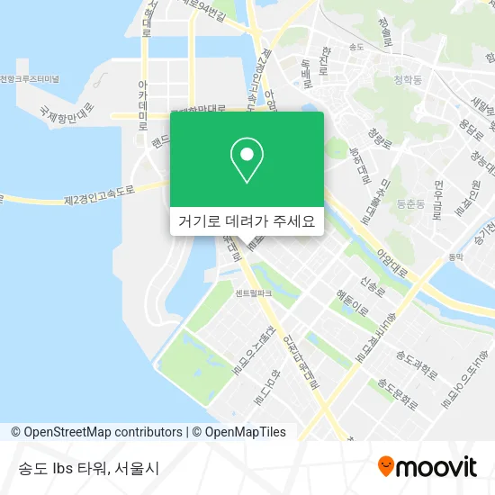 송도 Ibs 타워 지도