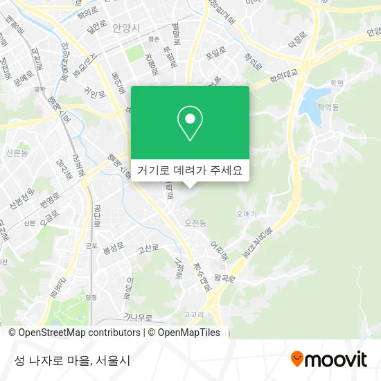 성 나자로 마을 지도