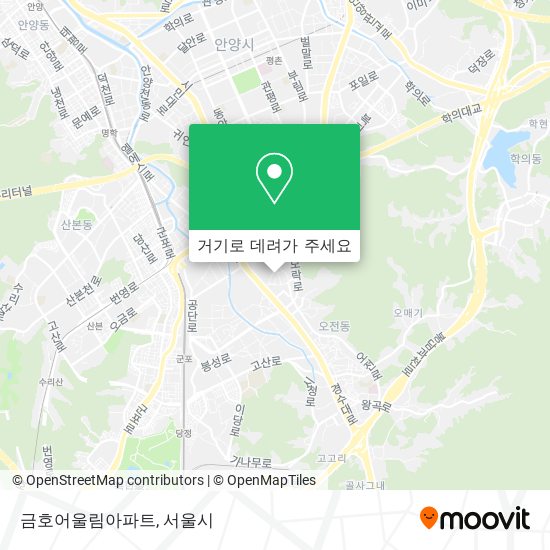 금호어울림아파트 지도