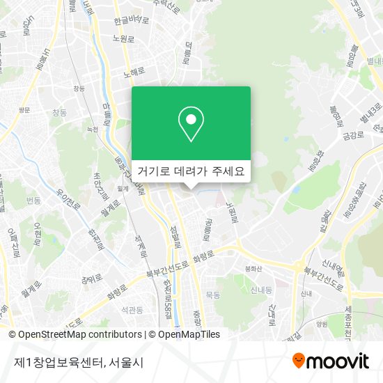 제1창업보육센터 지도