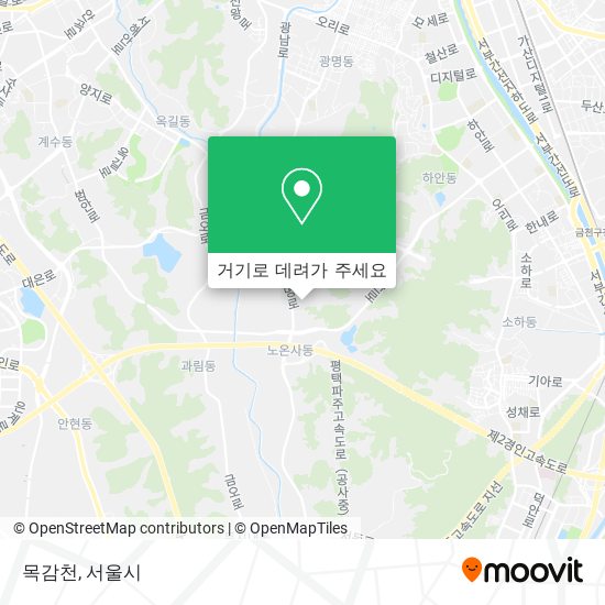 목감천 지도
