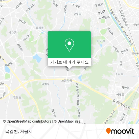 목감천 지도