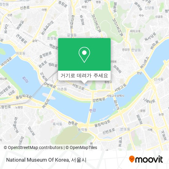 National Museum Of Korea 지도