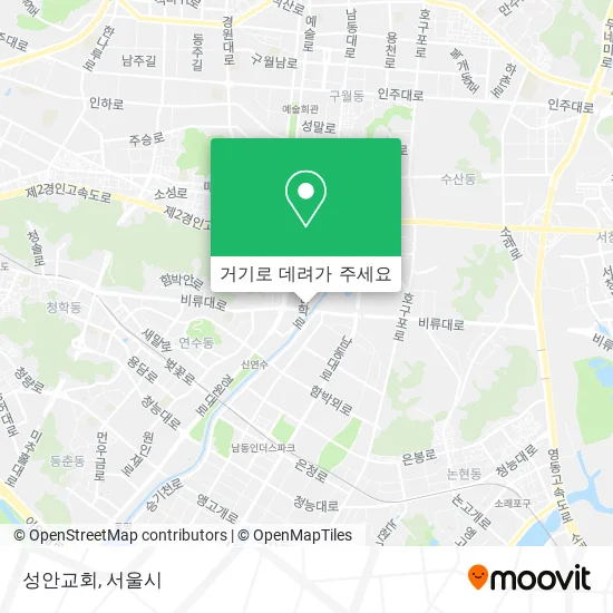 성안교회 지도