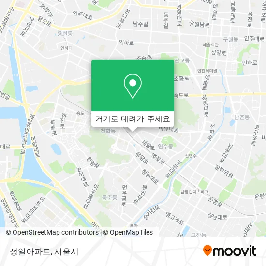 성일아파트 지도
