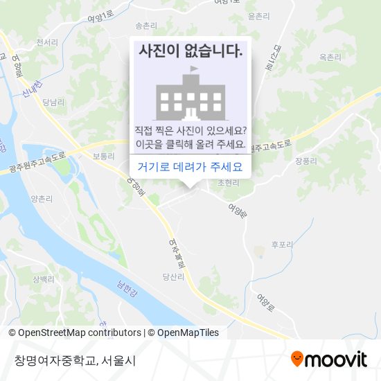 창명여자중학교 지도