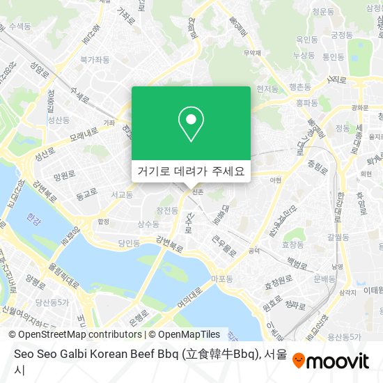 Seo Seo Galbi Korean Beef Bbq (立食韓牛Bbq) 지도