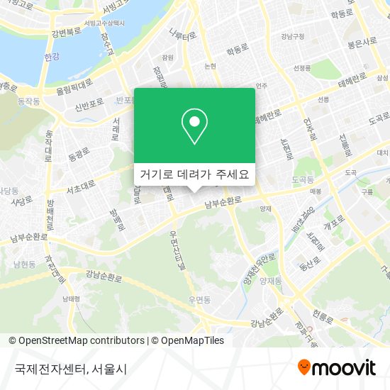 국제전자센터 지도