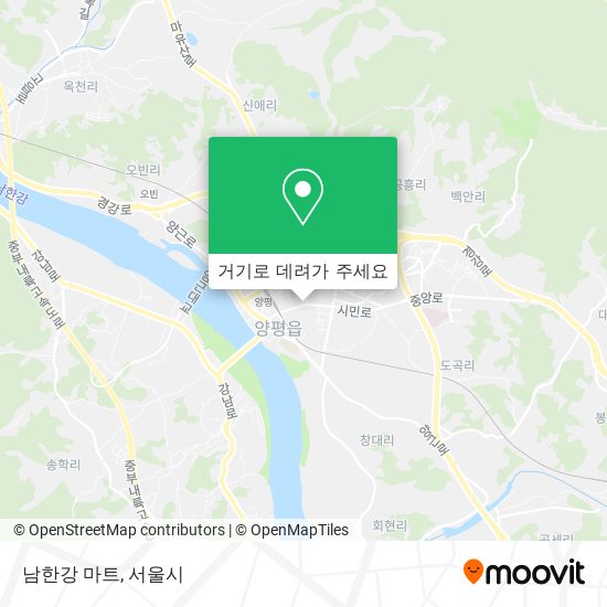남한강 마트 지도