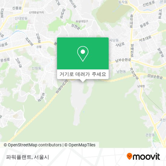 파워플랜트 지도