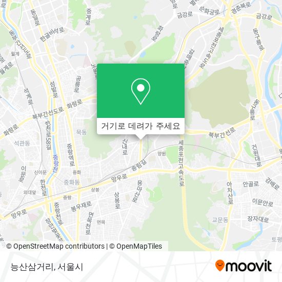 능산삼거리 지도