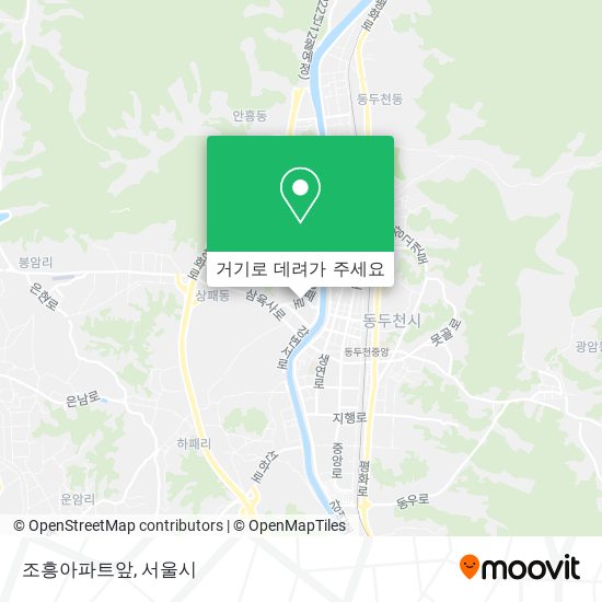 조흥아파트앞 지도