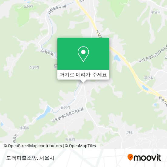 도척파출소앞 지도