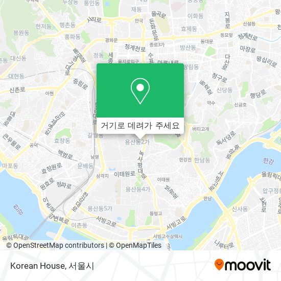Korean House 지도