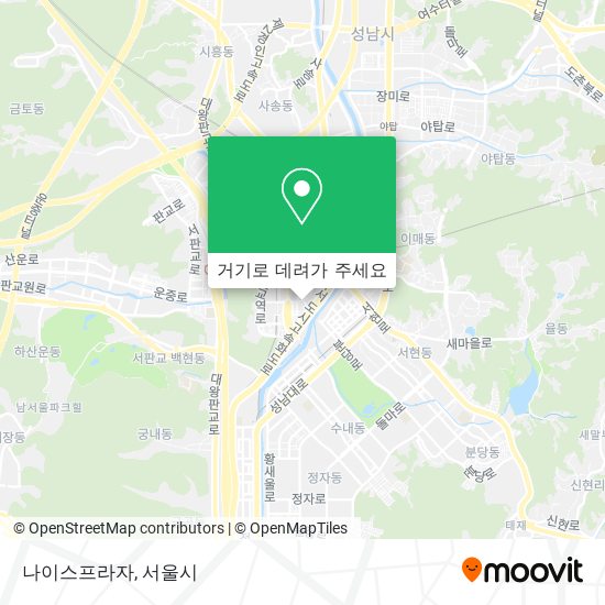 나이스프라자 지도