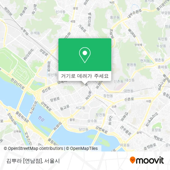 김뿌라 [연남점] 지도