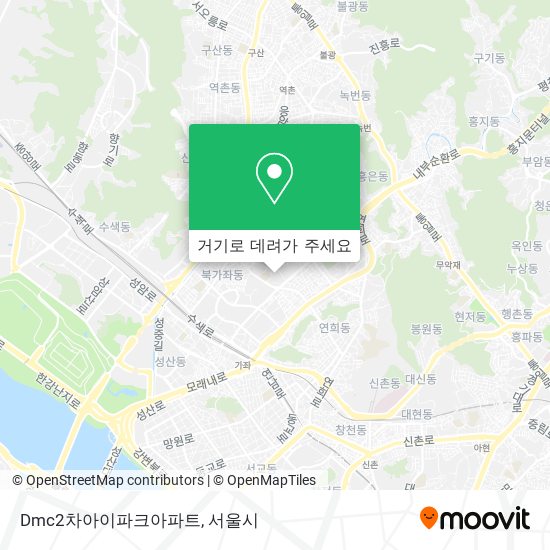 Dmc2차아이파크아파트 지도