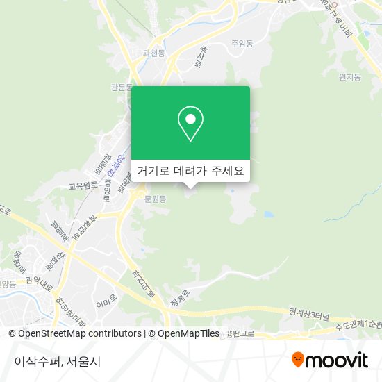 이삭수퍼 지도