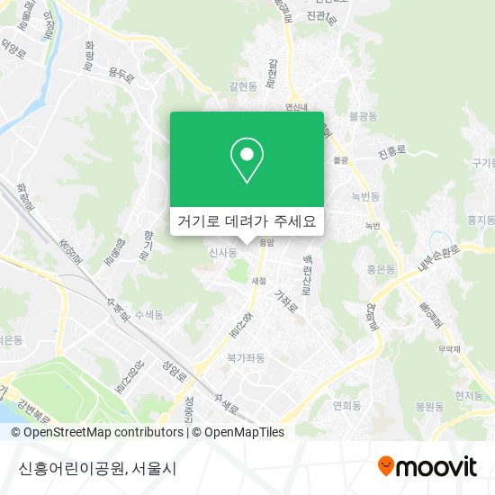 신흥어린이공원 지도