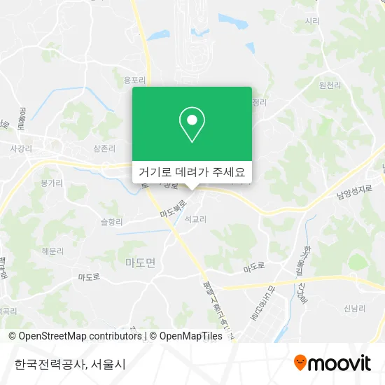 한국전력공사 지도