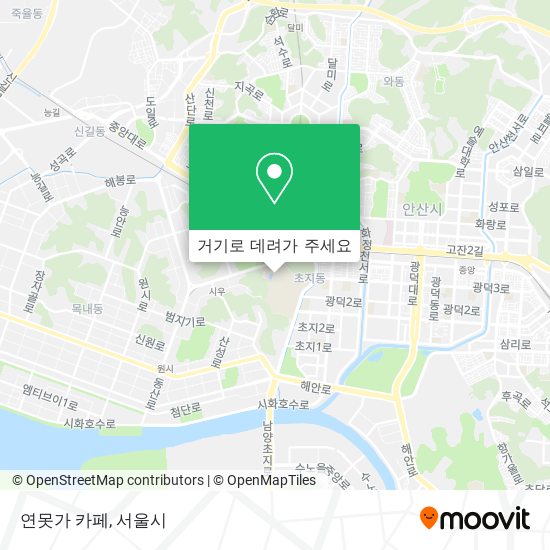 연못가 카페 지도
