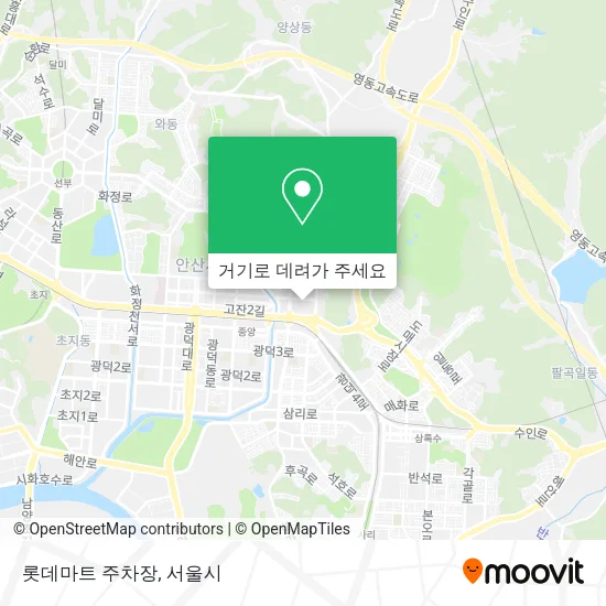 롯데마트 주차장 지도