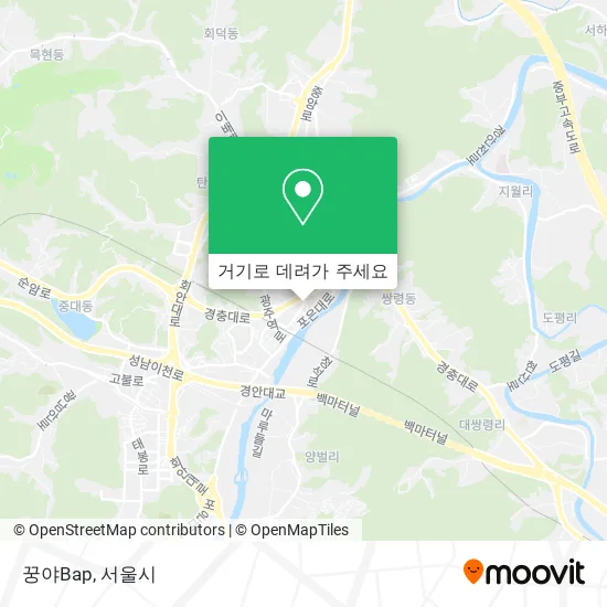 꿍야Bap 지도