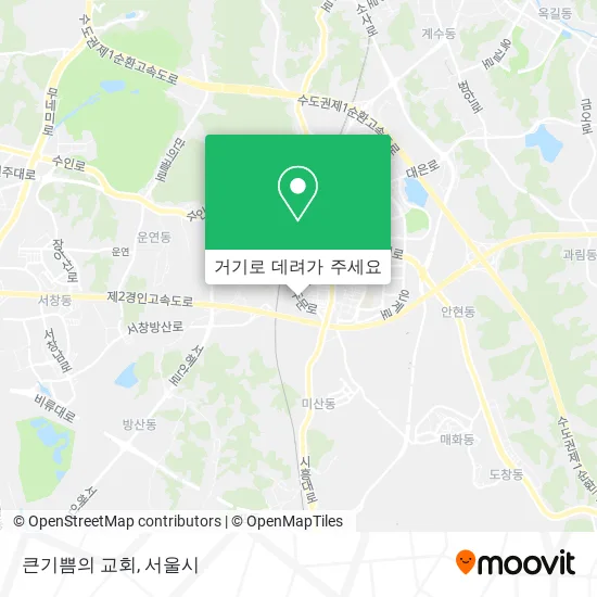 큰기쁨의 교회 지도