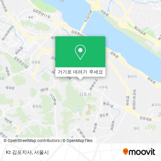 Kt 김포지사 지도