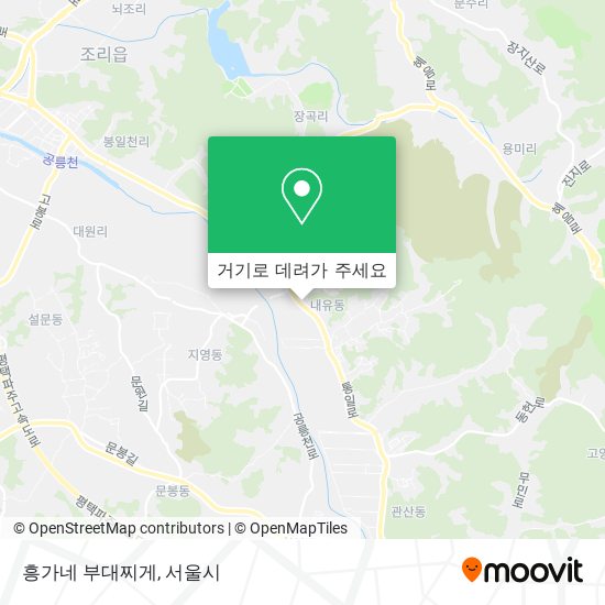 흥가네 부대찌게 지도