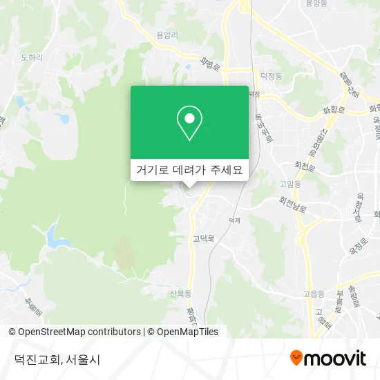 덕진교회 지도